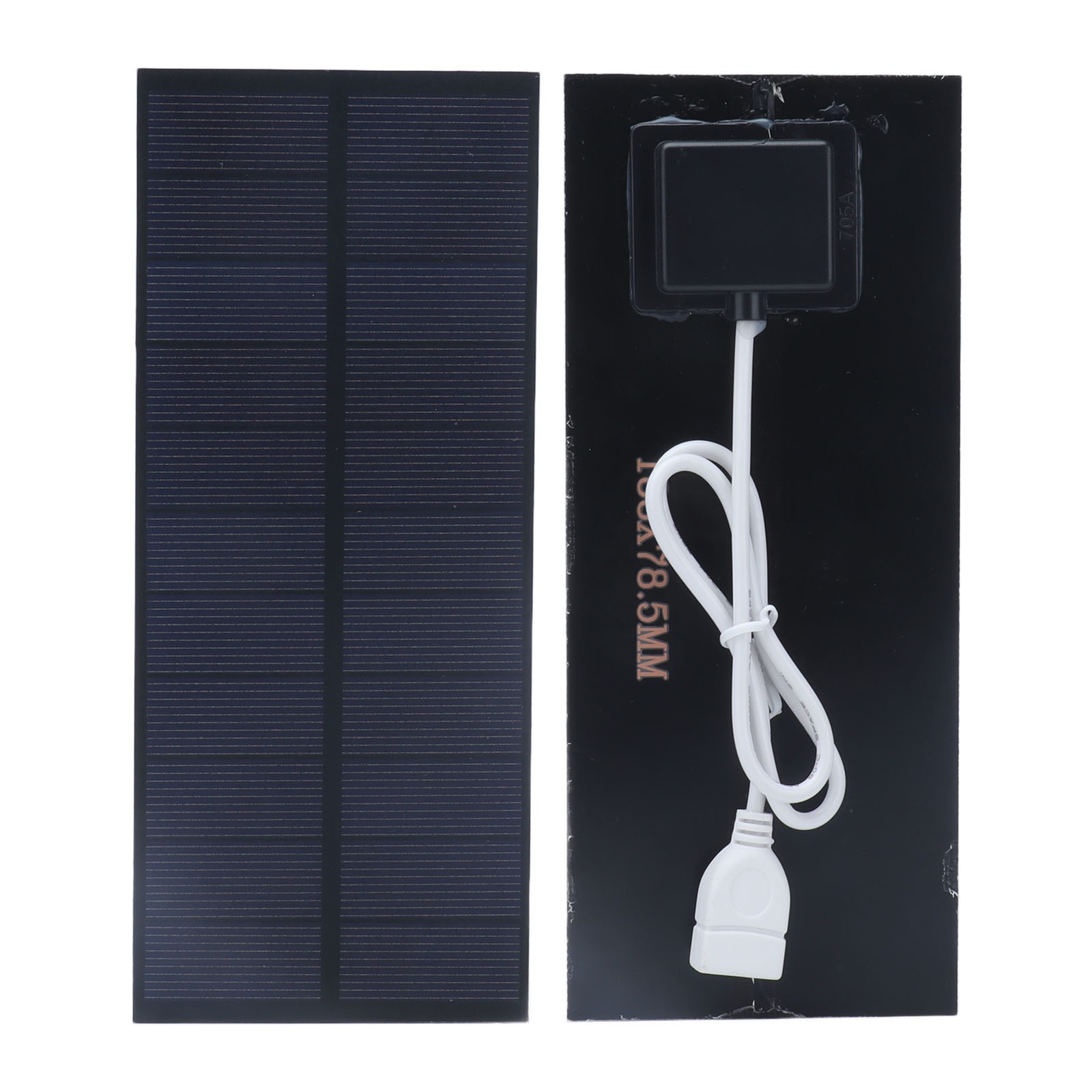 2.5W Solar Panel 188×78.5mm Solar Charging Board 3.7V‑5V Battery Charger Portabl
