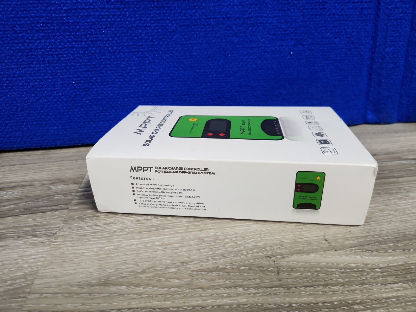 20A MPPT Solar Charge Controller 12V/24V Automatic Maximum PV 75V TD2207-BT