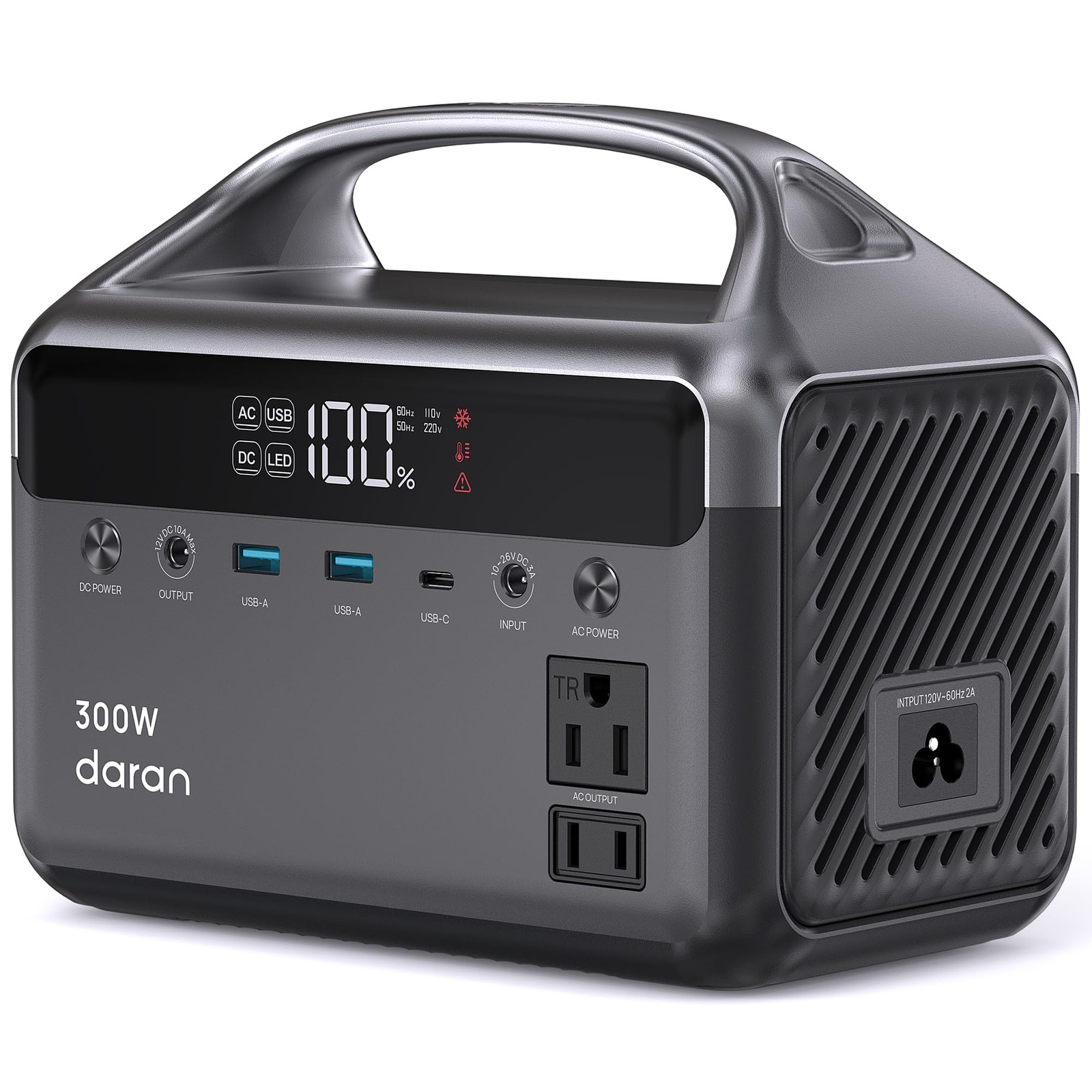 Portable Power Station, 300W (Surge 600W) 192Wh(60,000mAh) Power Bank with 11…