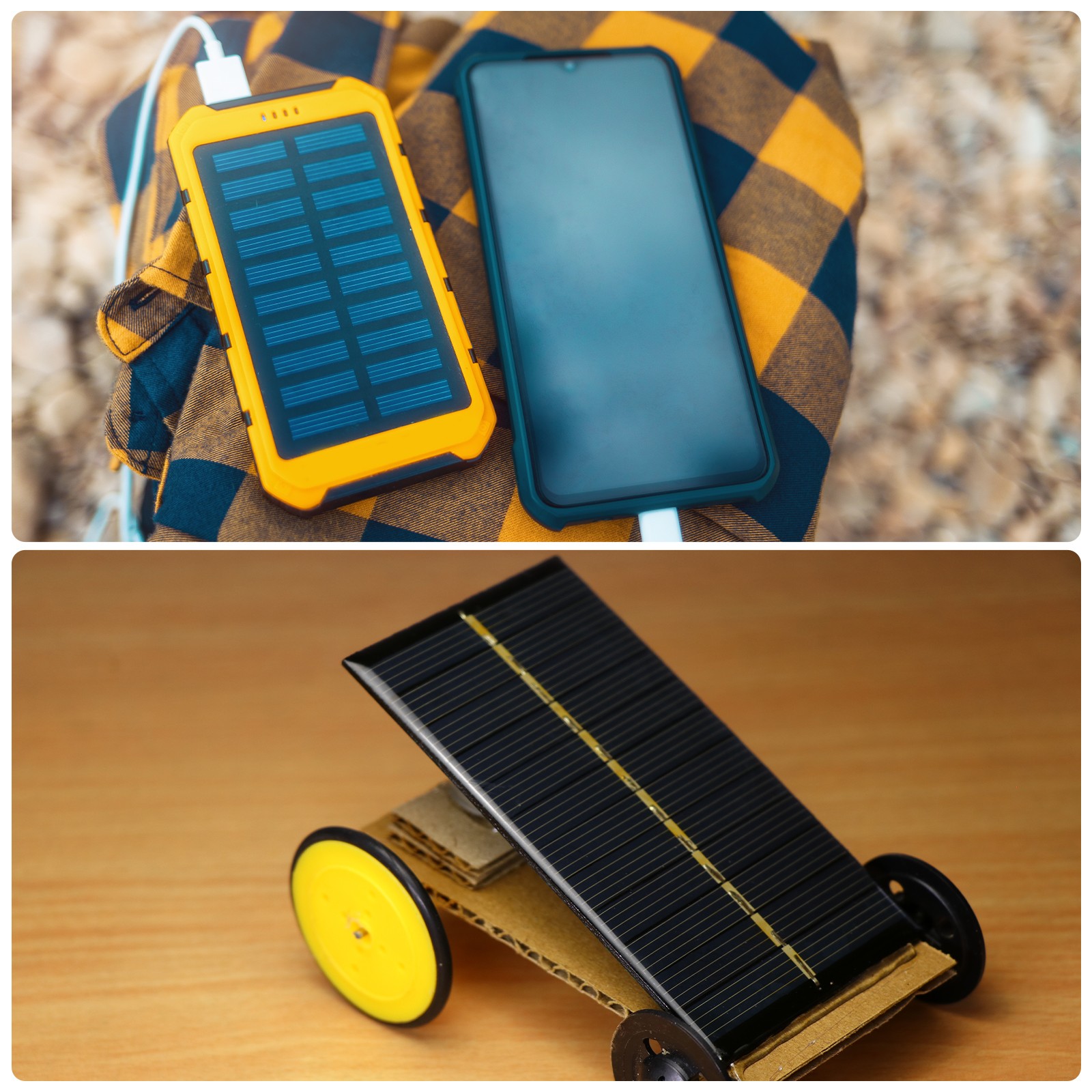 10 Pcs 1.5V 0.09W 60mA Mini Solar Panels with 2 Cable 30mm x 30mm