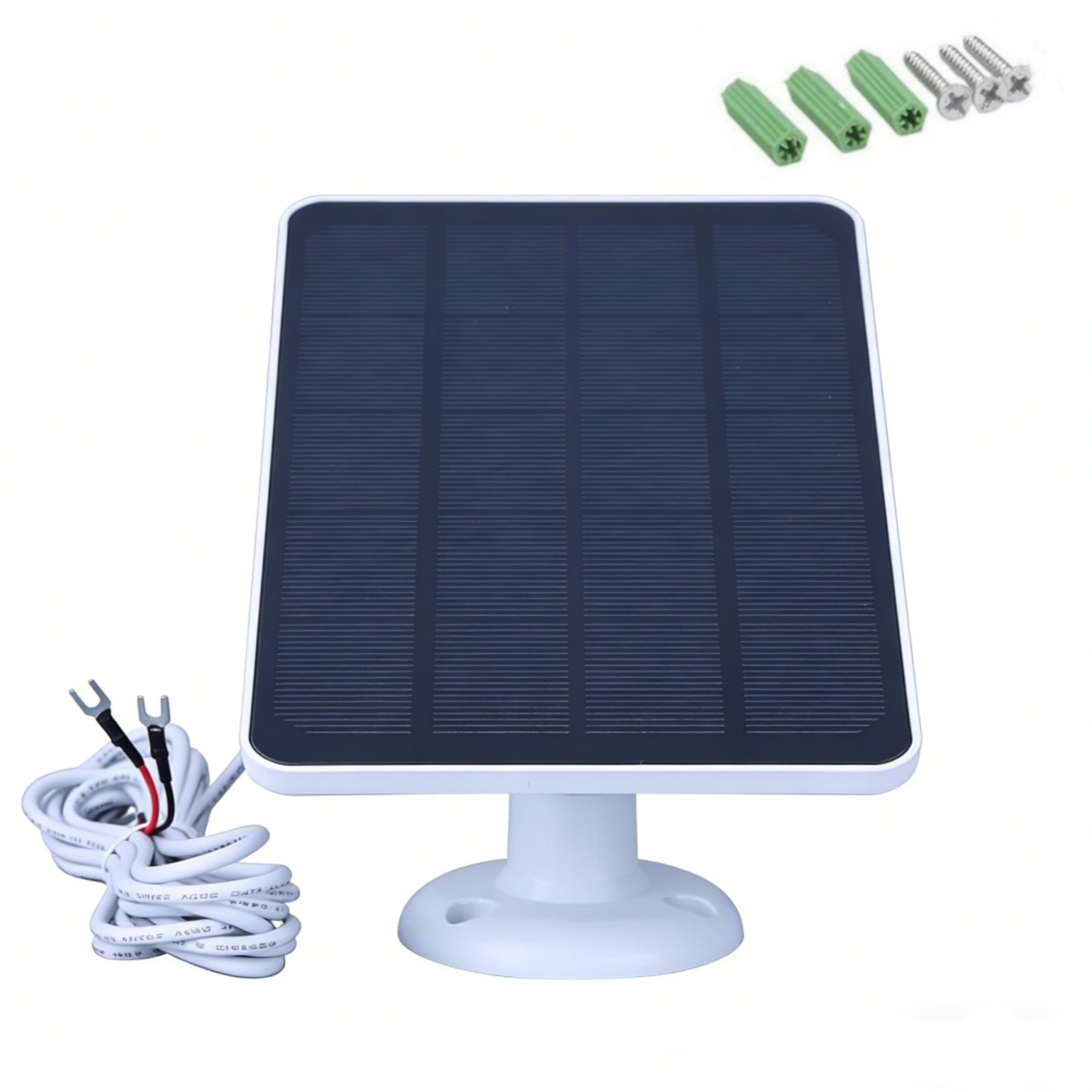 Solar Power Charger 4W for Ring Doorbell 3plus 4 with 360 Adjustable Bracket