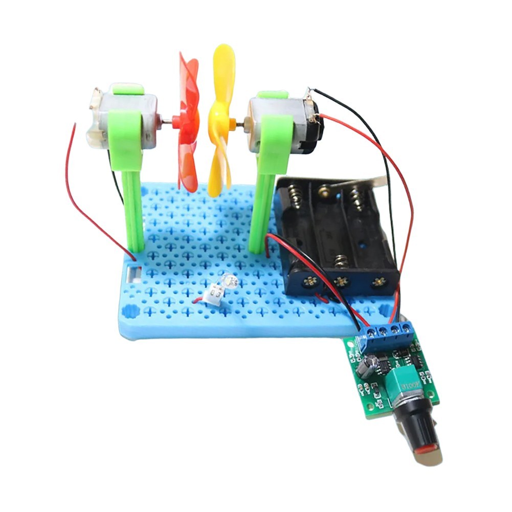 Luminous Wind Turbine Assembly Kit for Learning Renewable Energy Concepts