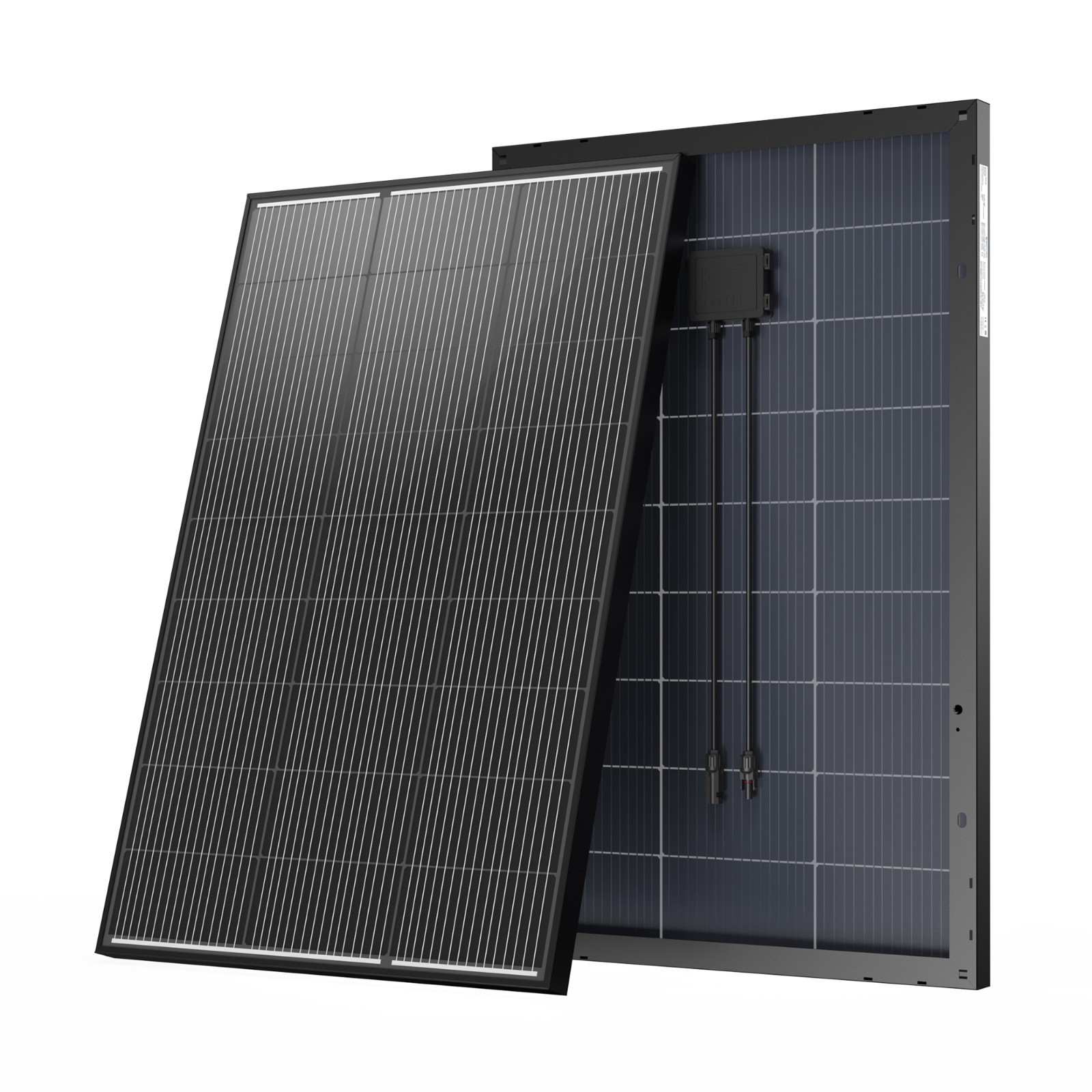 ACOPOWER 100W 12V Bifacial Solar Panel 16BB N-Type 25.4% High Efficiency