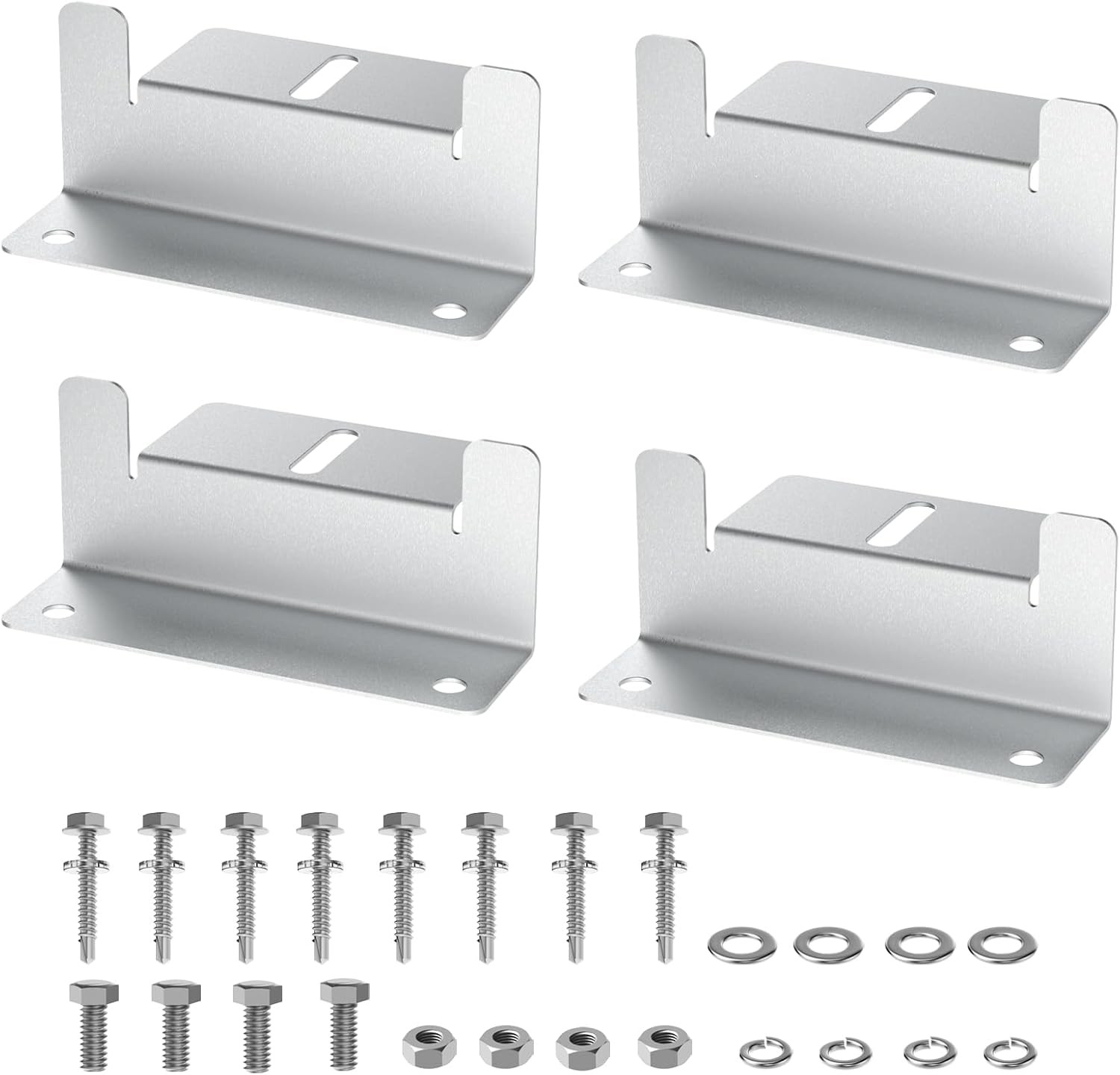 AeternaSol Solar Panel Mounting Brackets System for PV RV Roof Off-Grid Garden