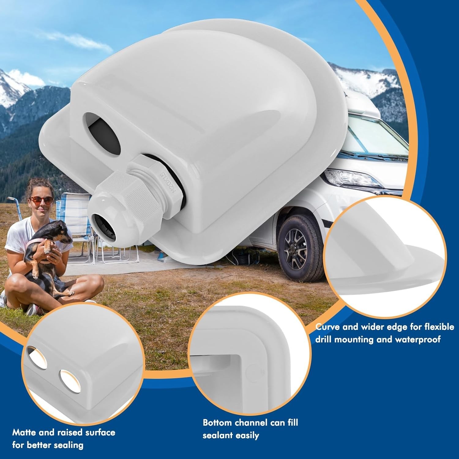 Multi-Functional Cable Gland for Solar Panels – Easy Installation Included
