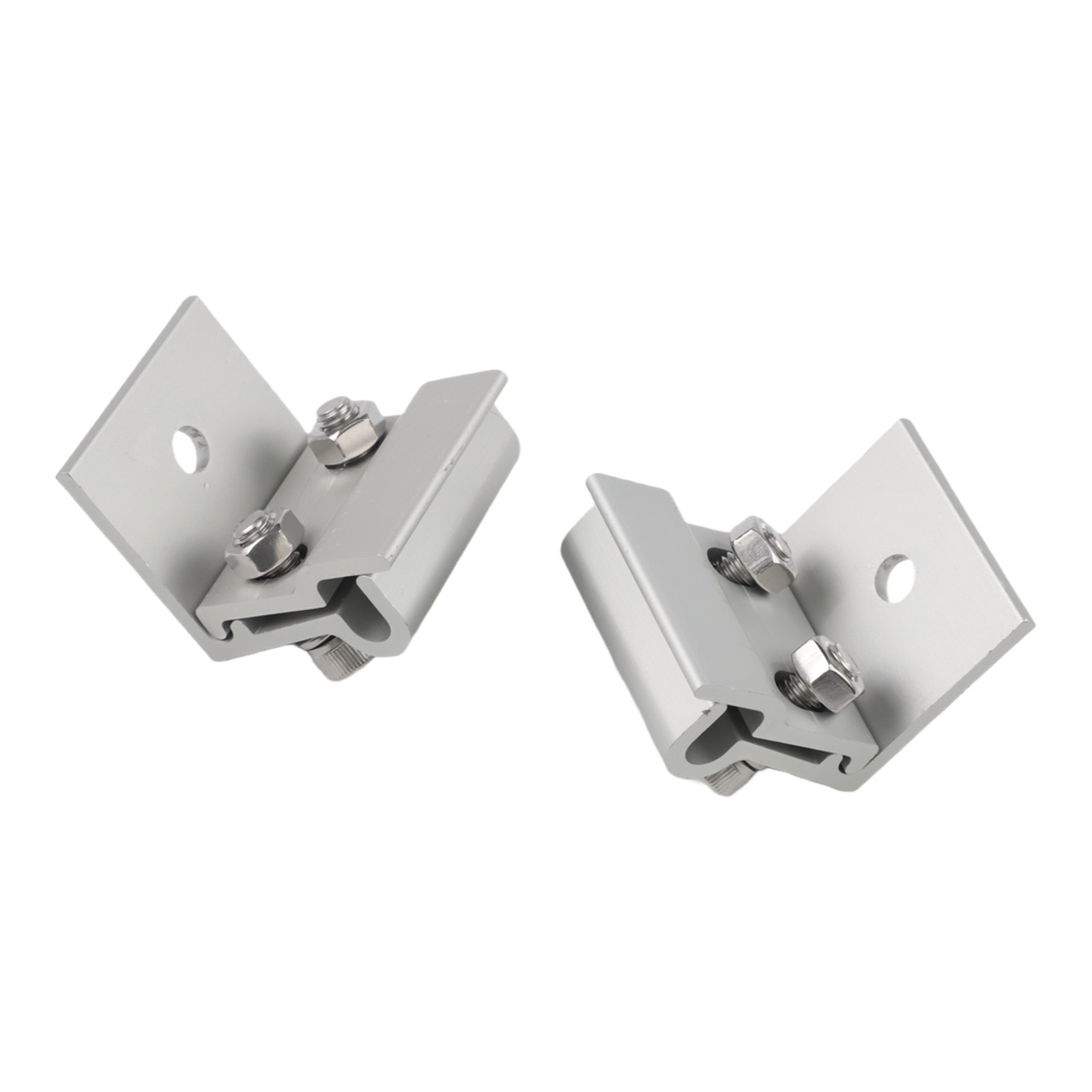 Solar Panel Rack Standing Seam Clamp For Pv Roof Fixing Aluminum Alloy