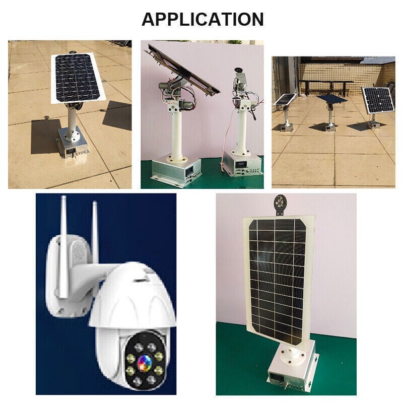 DC Dual-axis Gimbal For Solar Tracking Monitor Large Load High Torque X/ Y-axis-