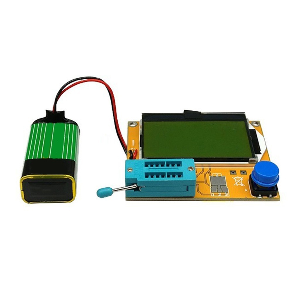 LCRT4 Meter for Testing Diodes Transistors with Protective Shell and Battery