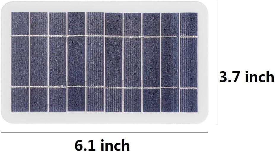 Versatile 2W Portable Solar Charger – Lightweight and Weather-Resistant Design