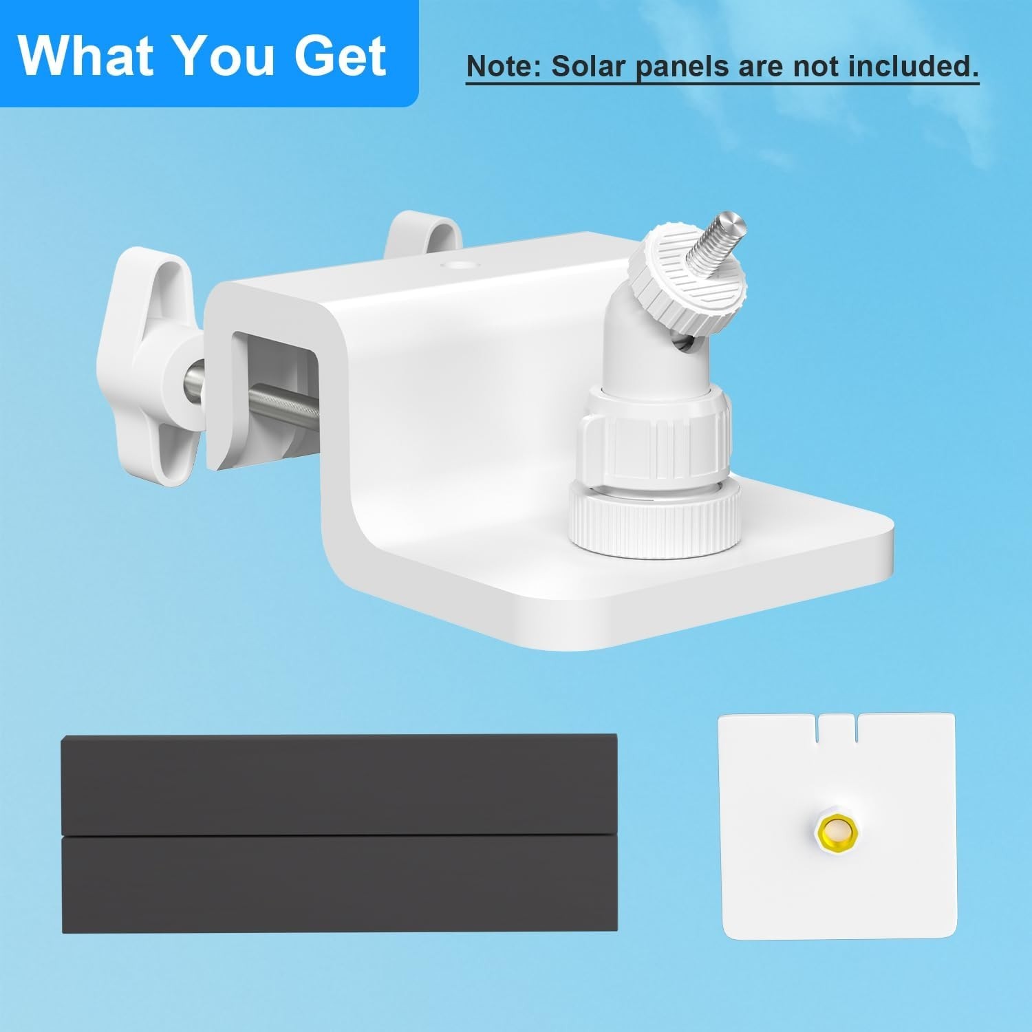Durable Universal Solar Panel Gutter Mount for Optimal Sunlight Exposure