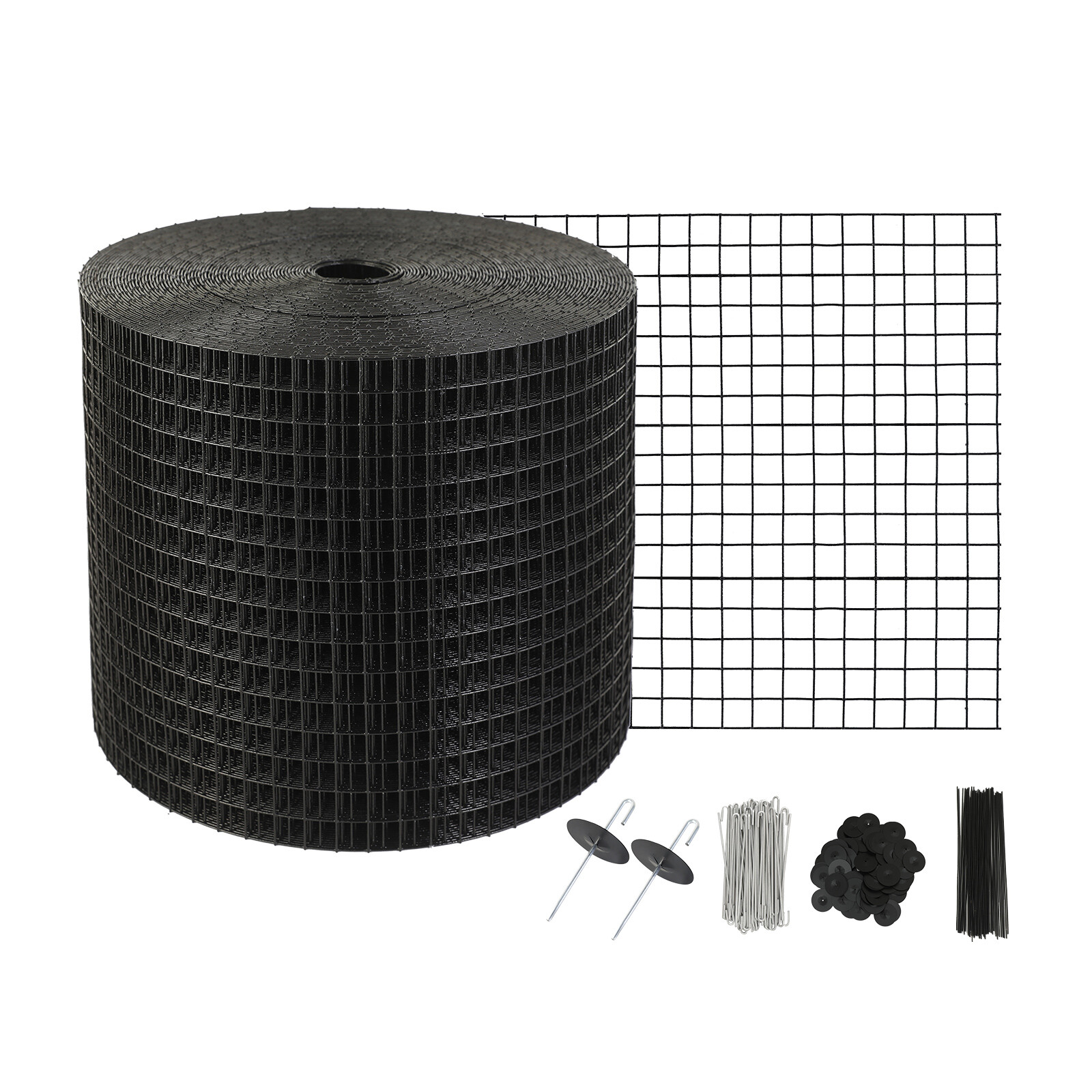 VEVOR 6 in x 100ft Solar Panel Bird Guard Critter Guard Roll Kit 60pcs Fasteners