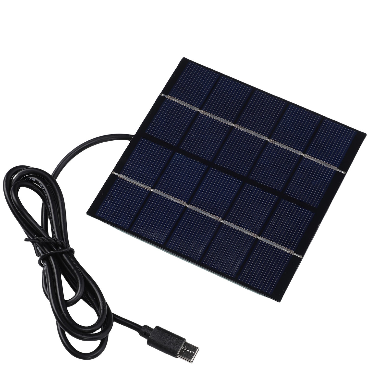 NEW Solar Charging Panel 1.5W 5V Type C Port Waterproof Phone Mini Solar Panel