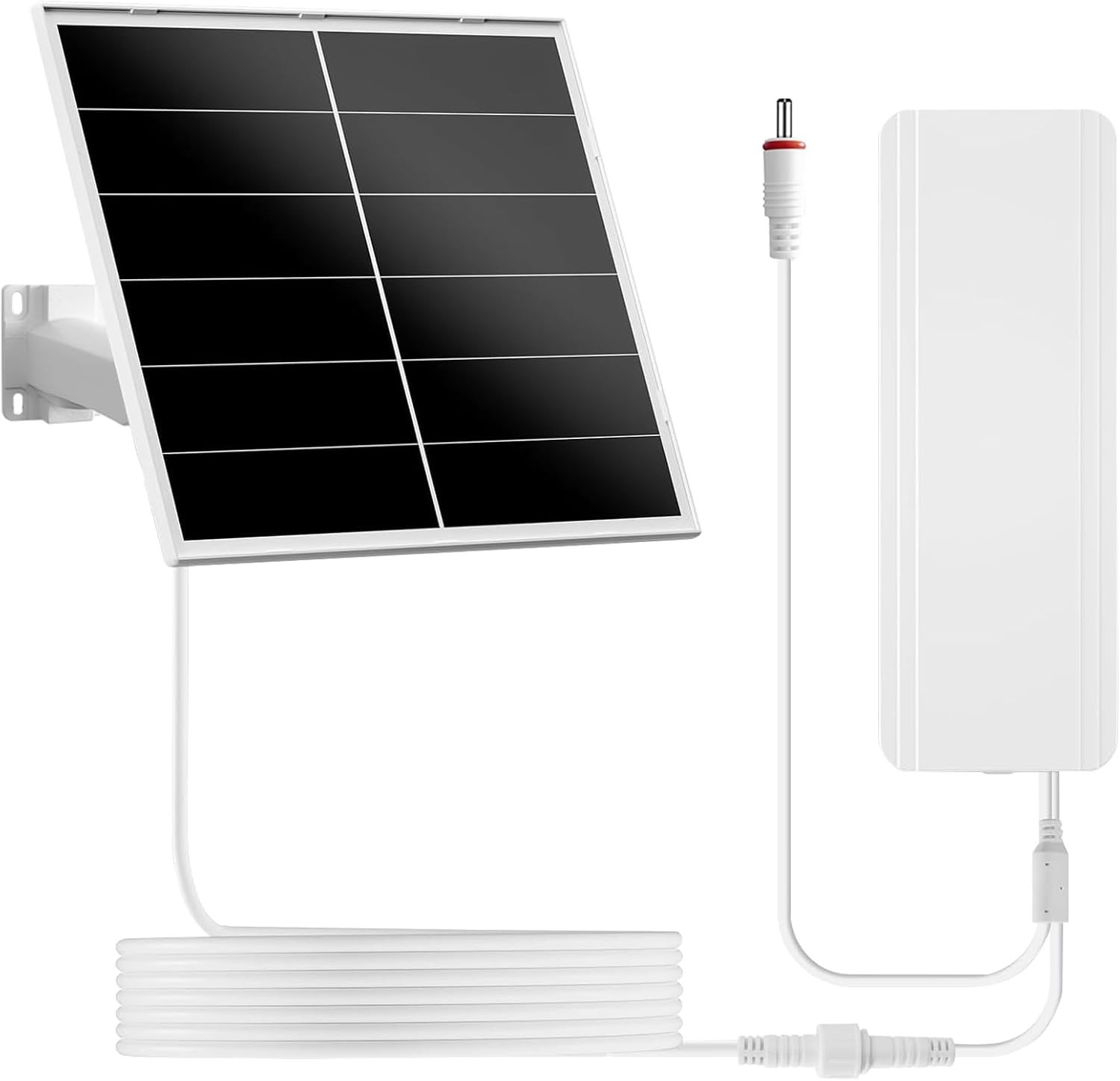 20W Solar Panel Kit with 24000mAh Battery for Security & Trail Cameras, 5V/12…
