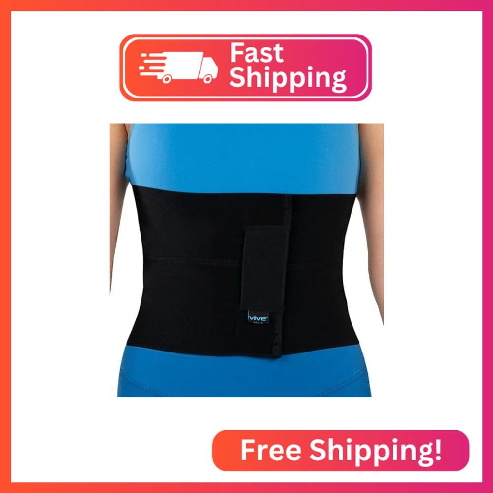 Vive Abdominal Binder Post Surgery (2 Panel) – Postpartum Belly Band – C-Section