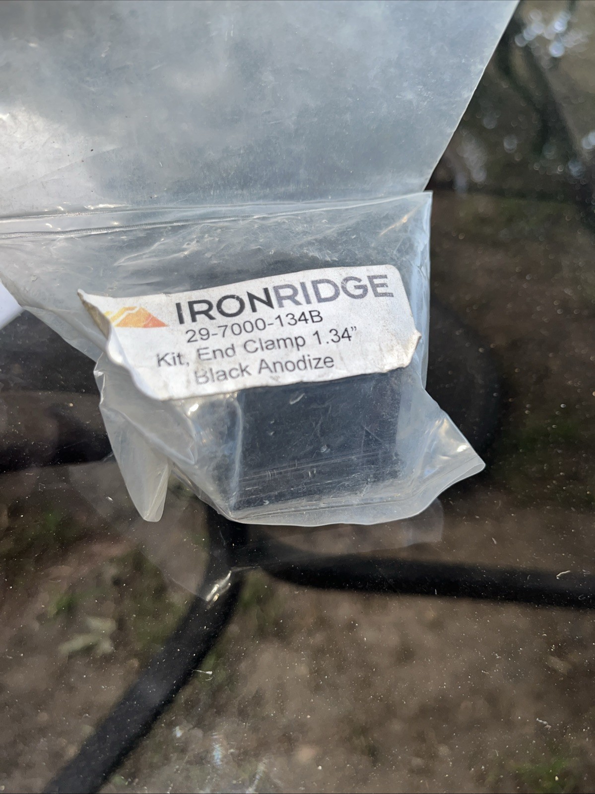 4 Pcs And Hardware Ironridge Solar Mount End Clamps A 1.34″ Black 29-7000-134b