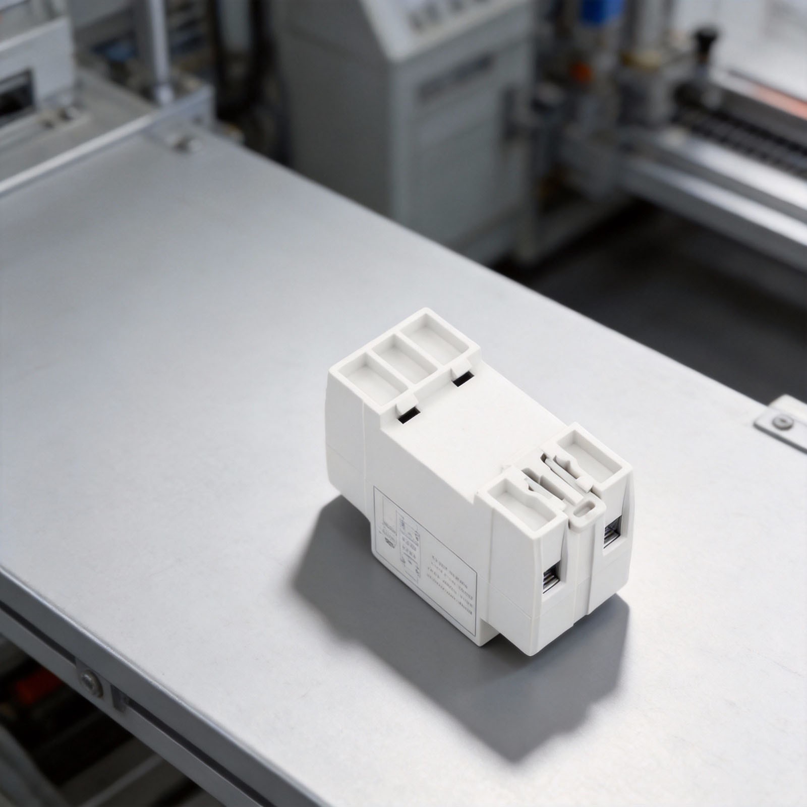 Dual Display AC Voltage and Current Meter with PC Material Construction