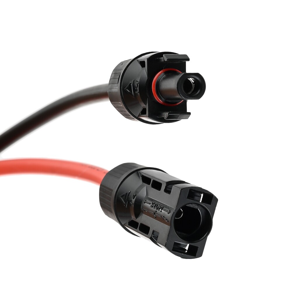 Solar Charging Cable Solar Plug to XT60 Adapter Connector 12AWG Solar Panel Kit