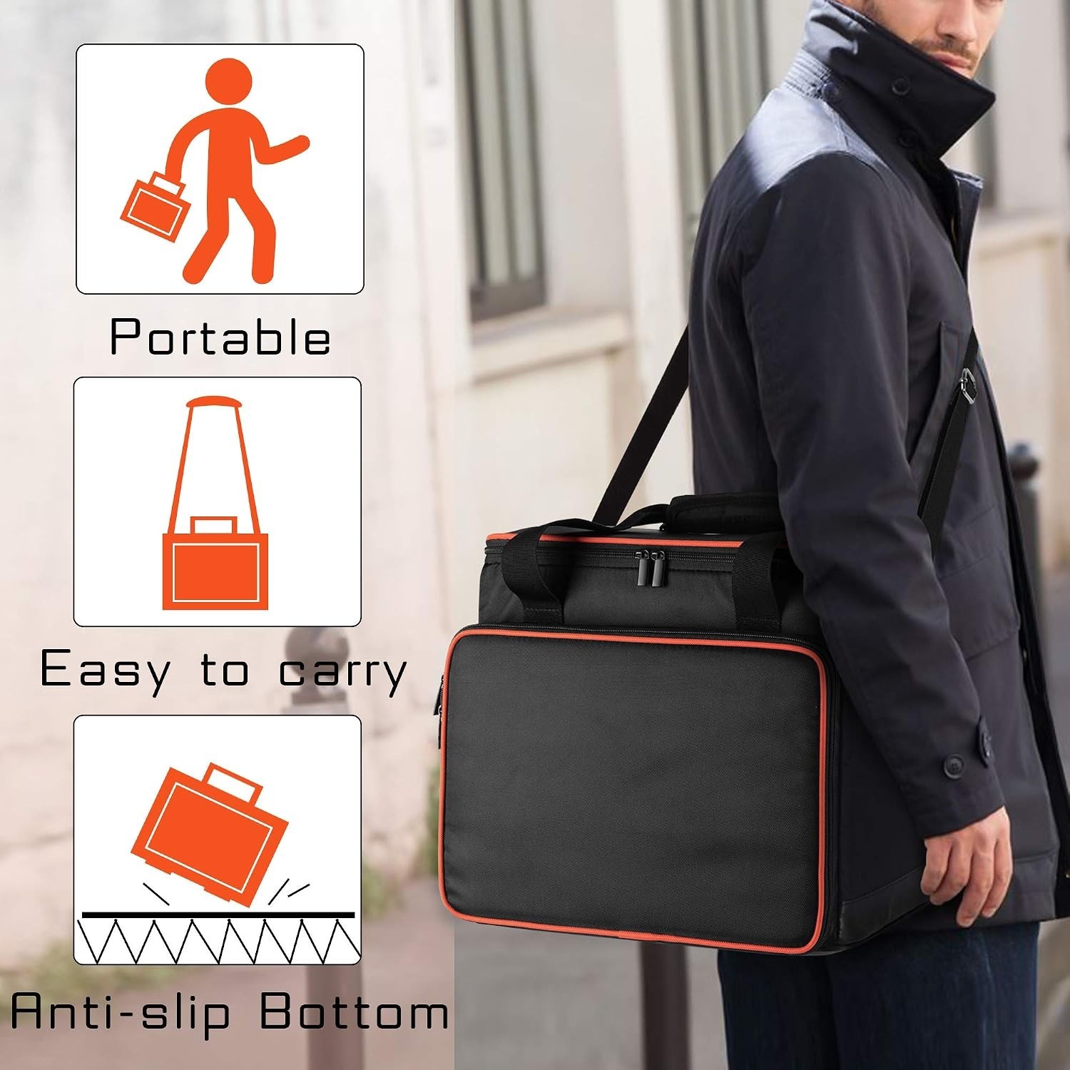 Lightweight and Adjustable Carry Bag for Jackery Explorer 1000 Power Station