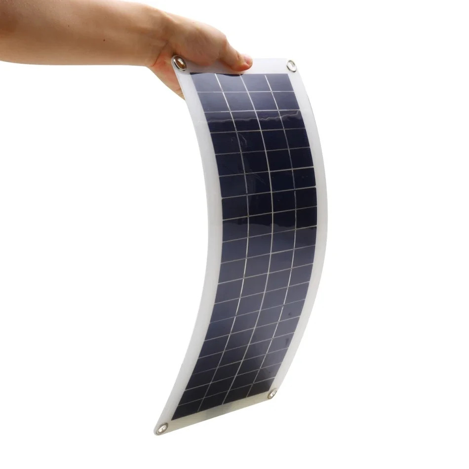 Solar Panel Kit 30W 12V Dual USB Output Solar Cells Solar Panel 20A 30A 40A 50A