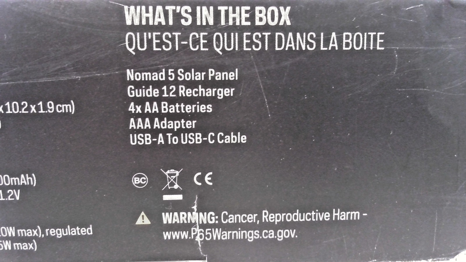 GOAL ZERO Guide 12 Power Pack and Nomad 5 Solar Panel Kit