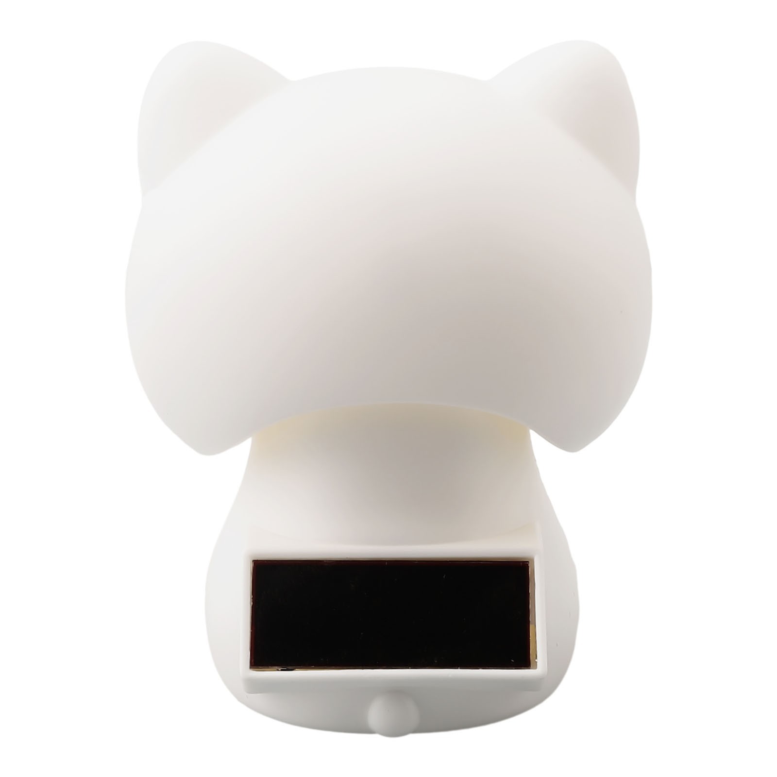 Lucky Cat Solar Powered Auto Waving Figurine Perfect for Good Luck and Wealth