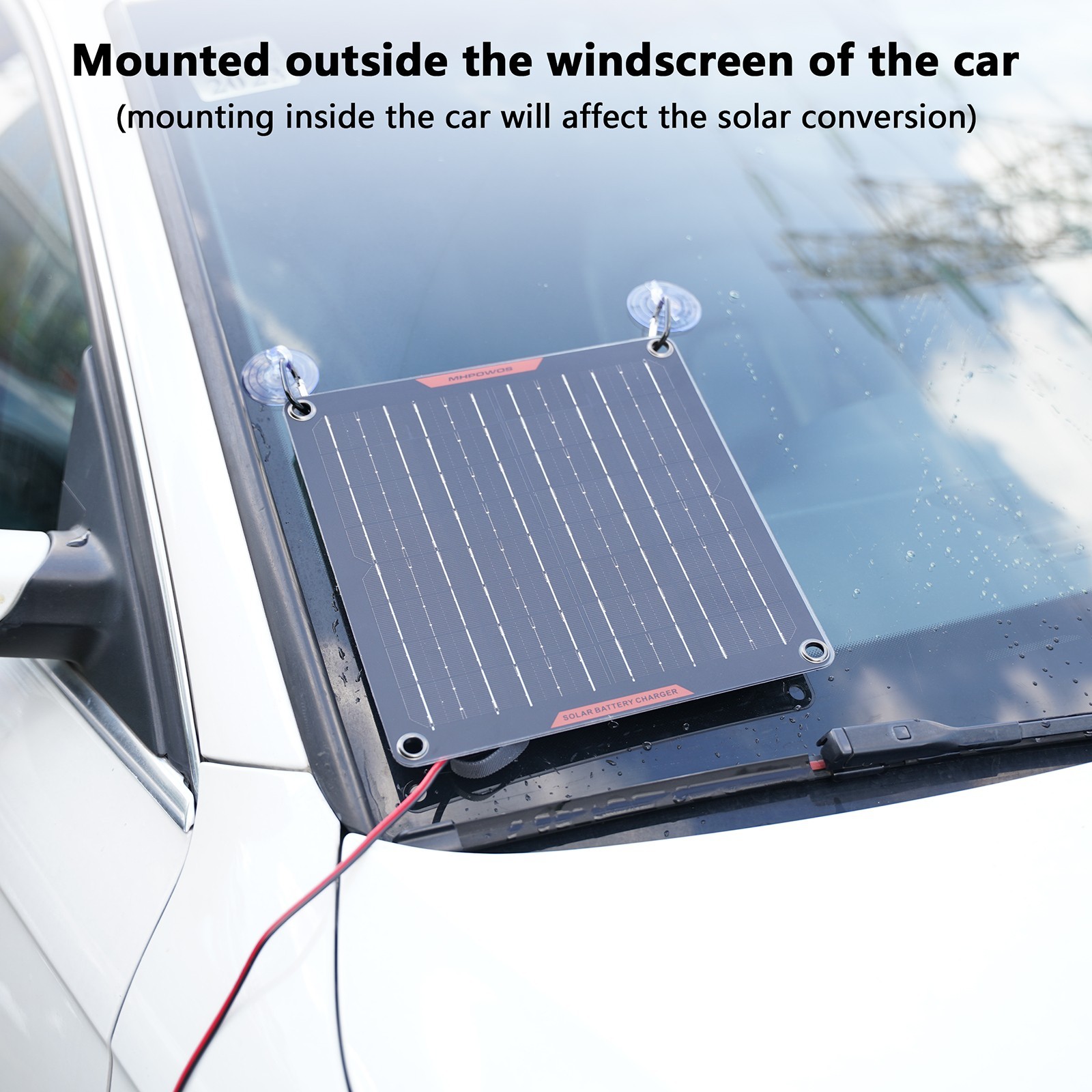 10 20 30 watt Solar Panel Charger Car Battery Solar Charger 12V Trickle Charger