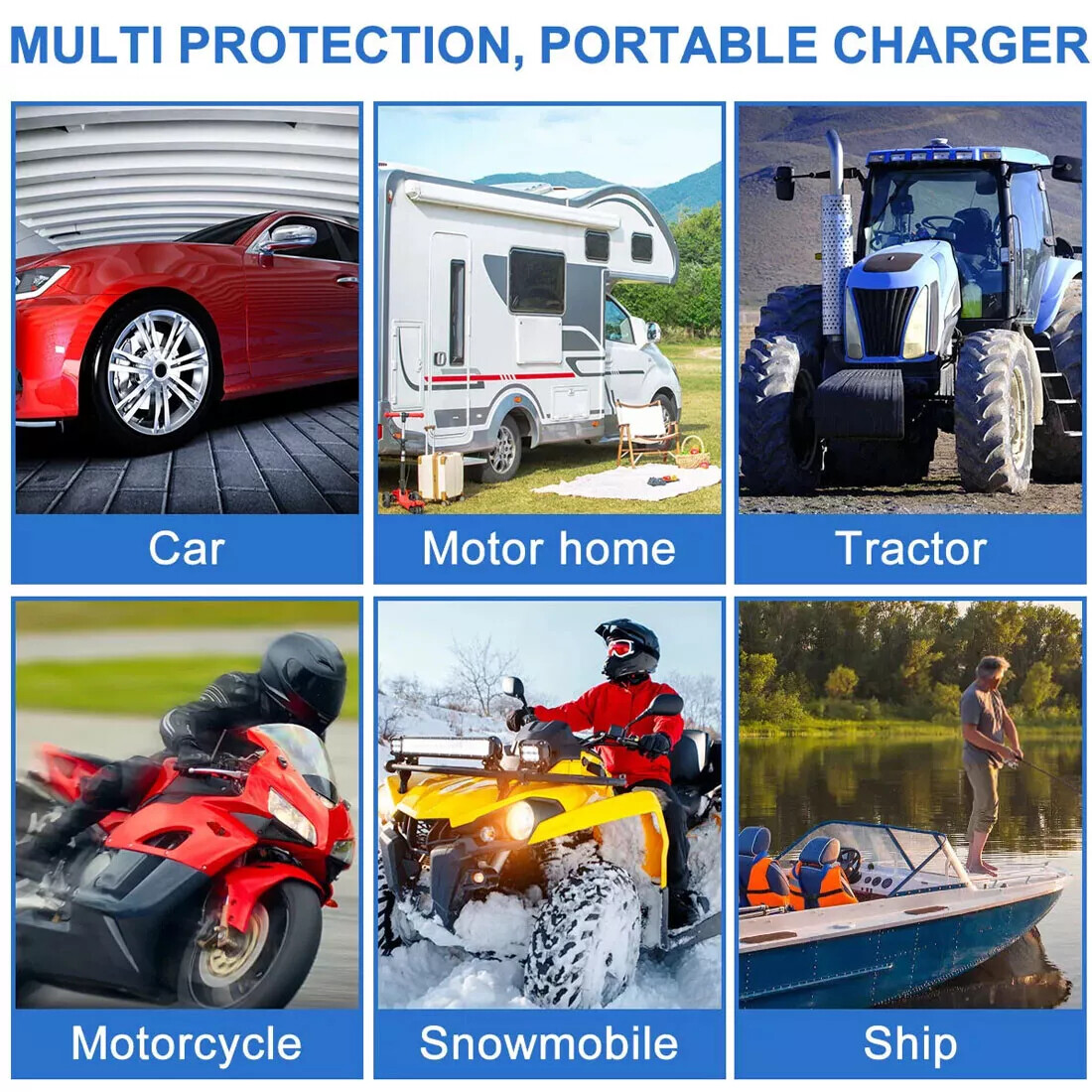 30W Solar Panel Kit 12 Volt Trickle Battery Charger For Car Van Caravan Boat RV