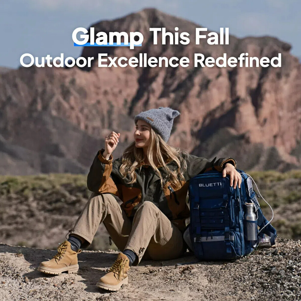 BLUETTI Handsfree 1+Backpack 300W 268.8Wh Portable Power Station for Hiking