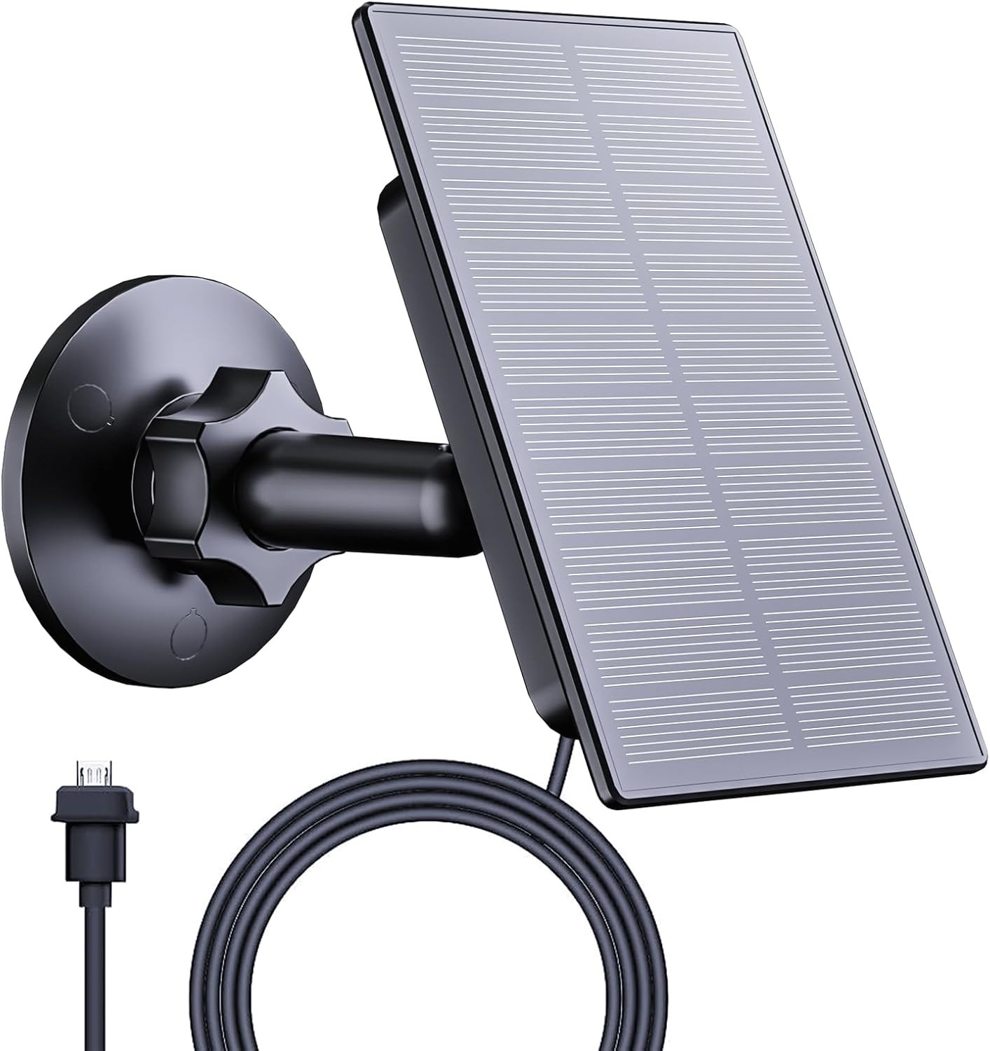 2W Solar for Security Camera, Solar Panel Charger Compatible with Blink Outdo…