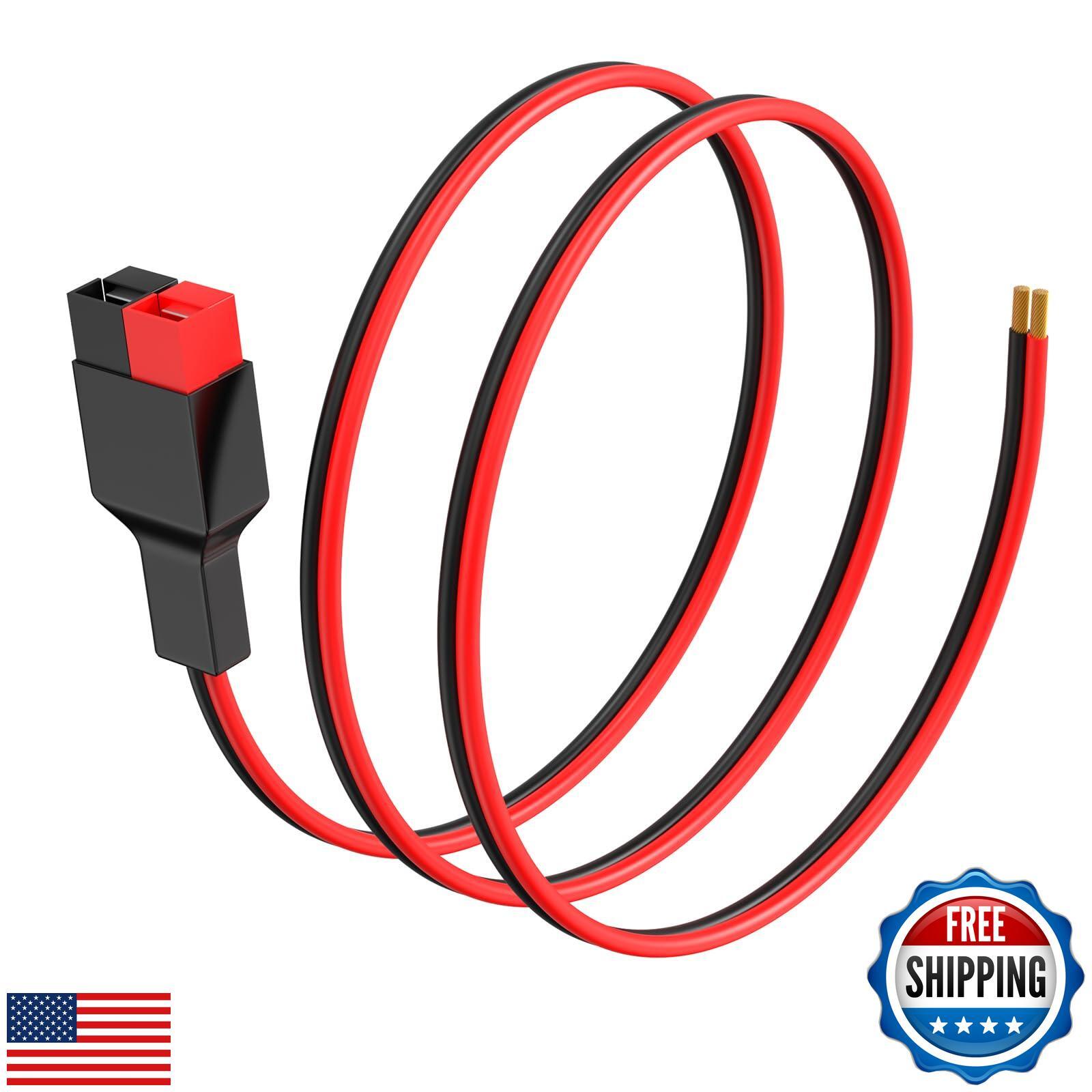 Connector Cable Compatible with Anderson Connector Powerpole Connectors for A