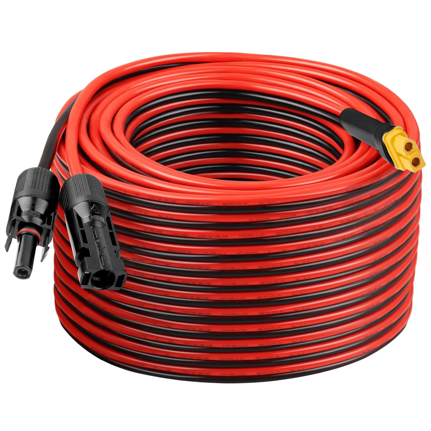 10AWG 100FT XT60 Solar Extension Cable for Power Stations & Panels