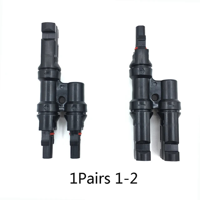 1Pairs x Solar Connector Y T branch M/M/F and F/F/M Y 2 type male 1 female and 2