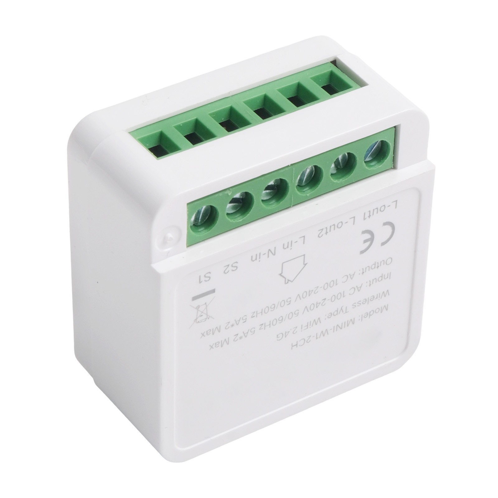Smart Home WiFi Light Switch Voice Control Compatible Easy Installation