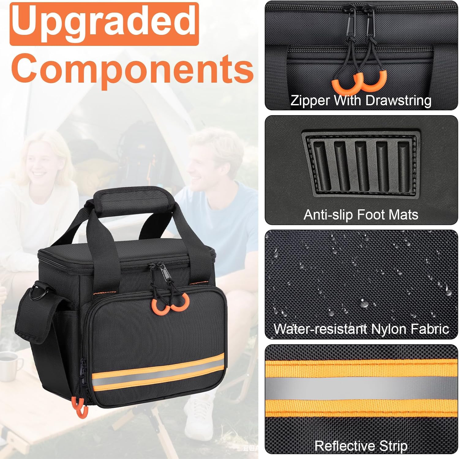 Portable Station Bag Compatible with Jackery Portable Power Station Explorer 160