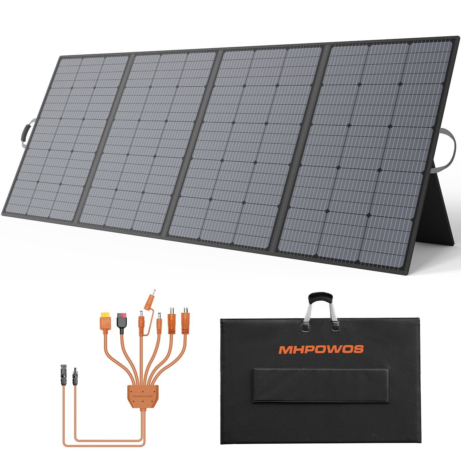 MHPOWOS 400 watt Solar Panel for Ecoflow Delta Pro Ultra Power Station Generator
