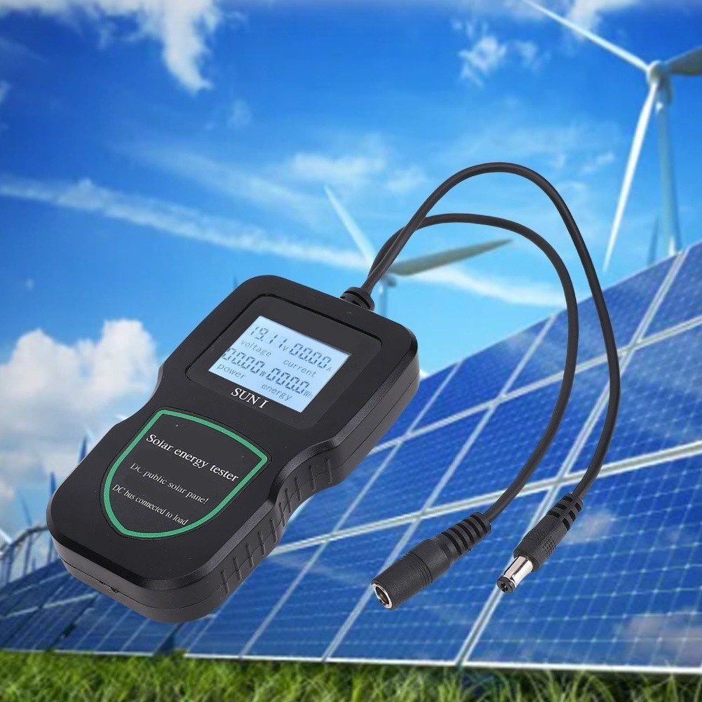 Portable For Solar Panel Tester with MPPT Multimeter Watt Meter for Efficiency