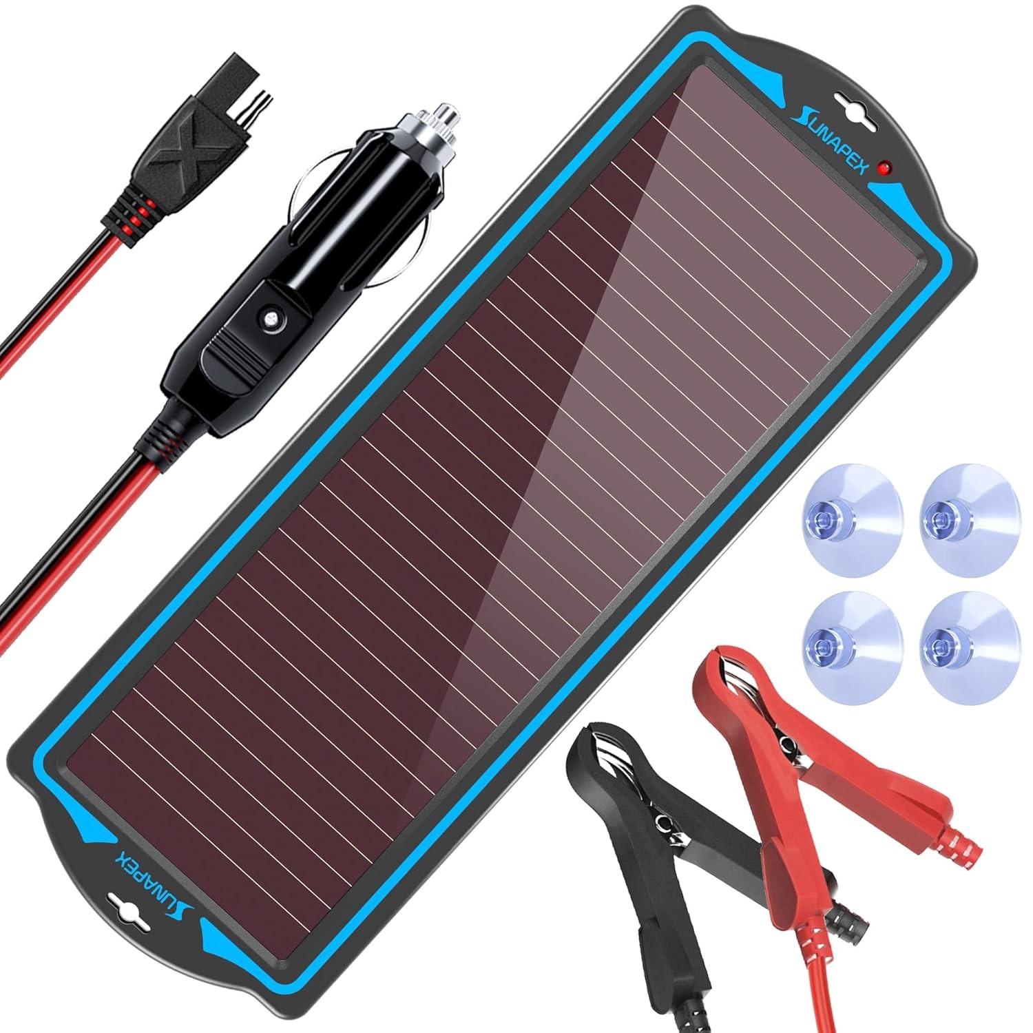 Waterproof 12V Portable Solar Panel Kit Solar Battery Charger Maintainer Power
