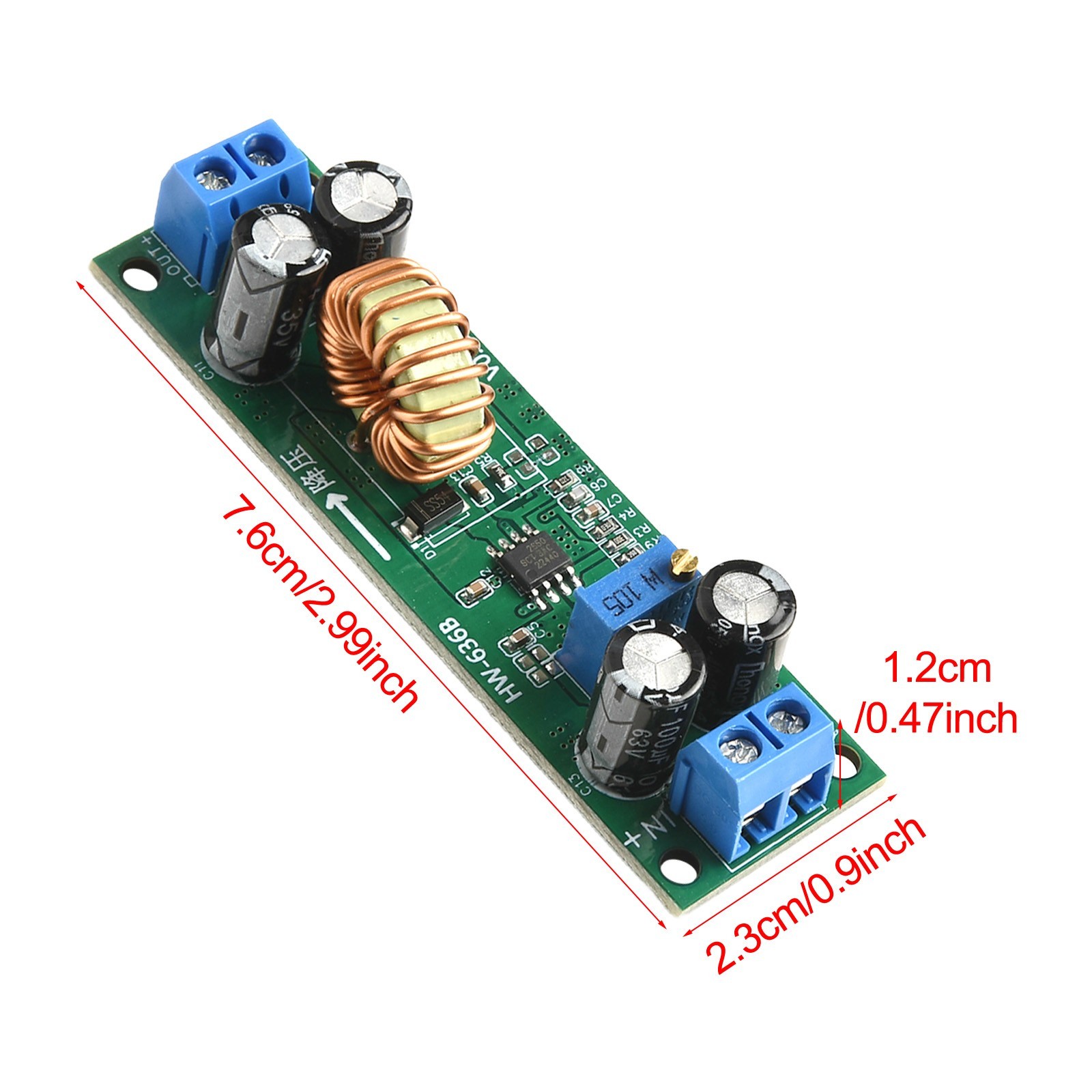 Reliable 10A DC to DC Converter Step Down Regulator for Voltage Control