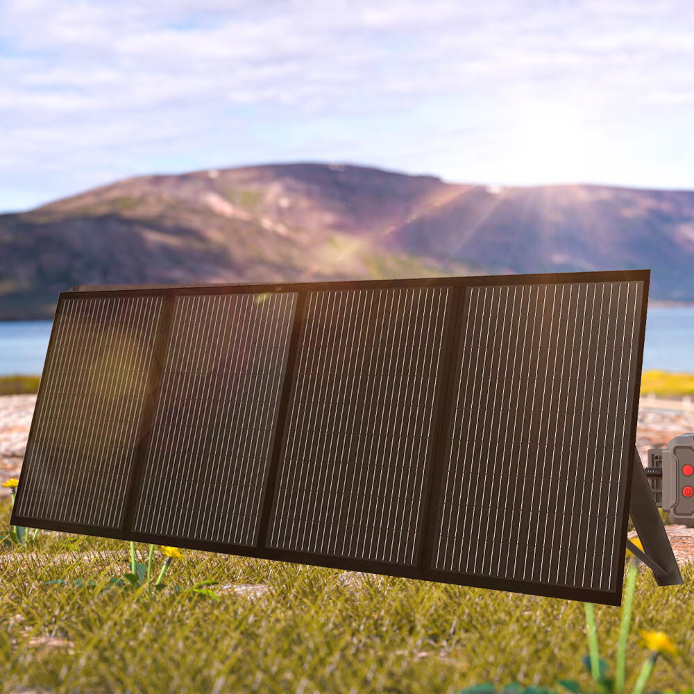 250W Mono Solar Panel 18V Foldable Solar Charger Power Bank for Power Station RV