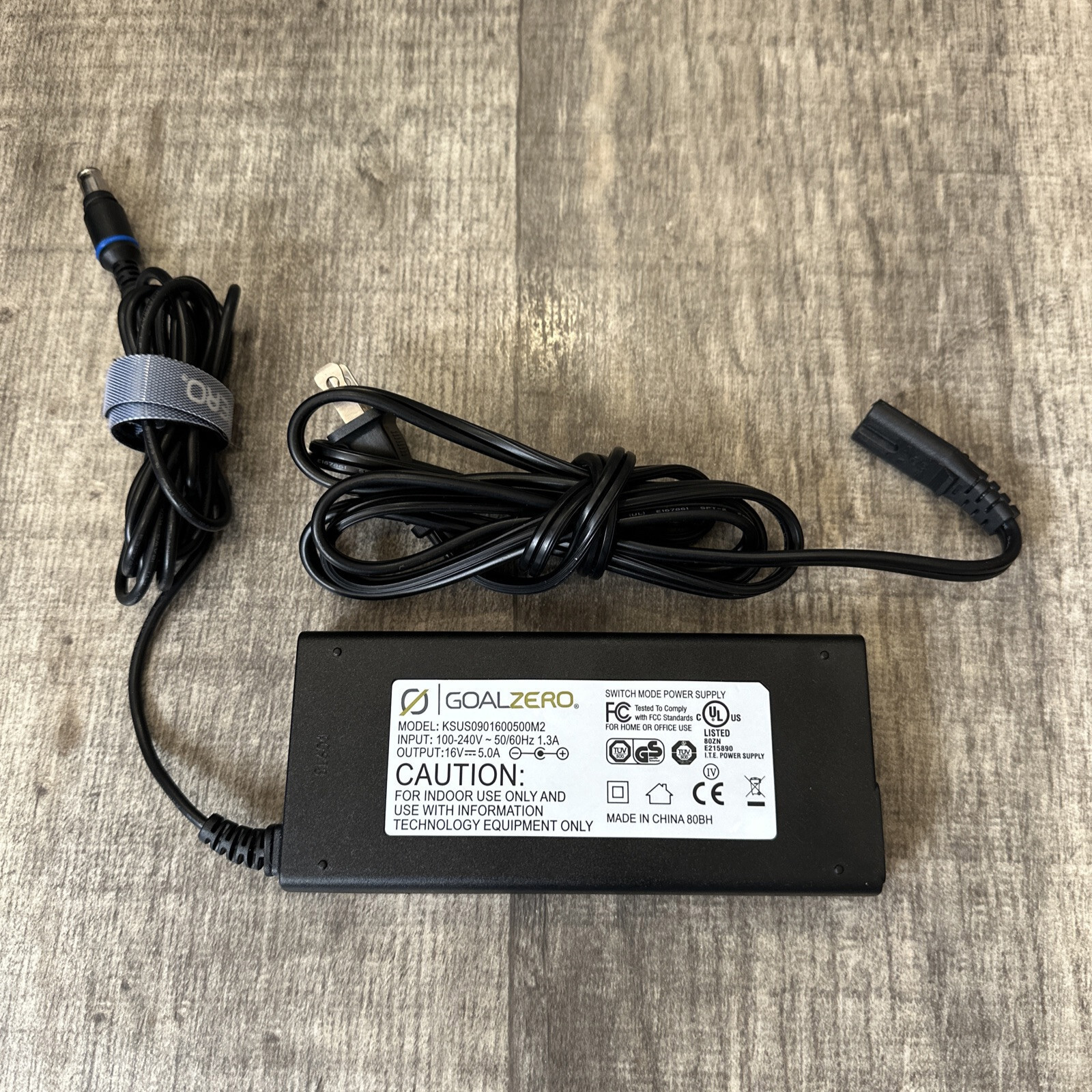 Original Goal Zero KSUS0901600500M2 16V 5A Power Supply AC Adapter Charger US