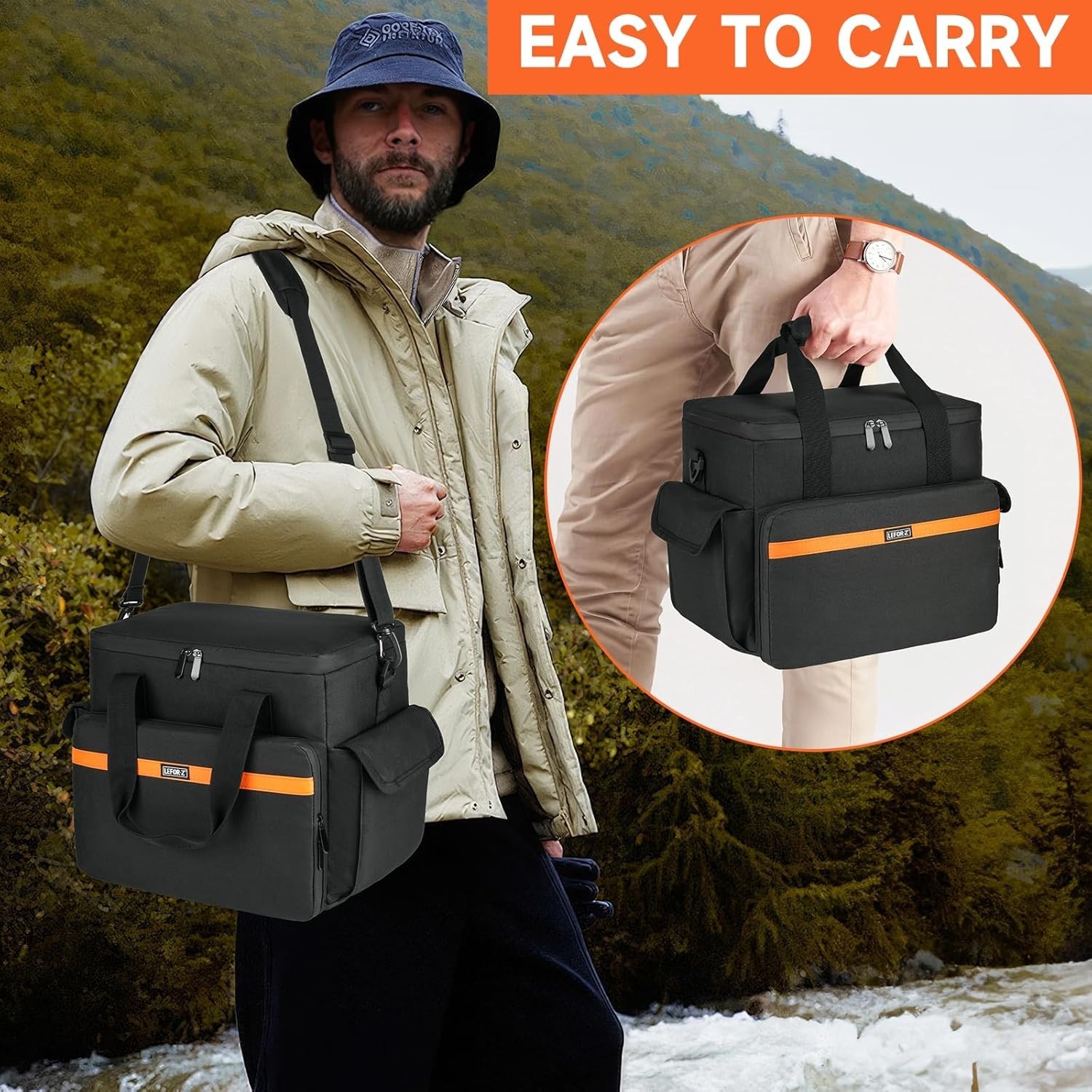 Protective Carrying Case for BLUETTI EB3A/GRECELL T500