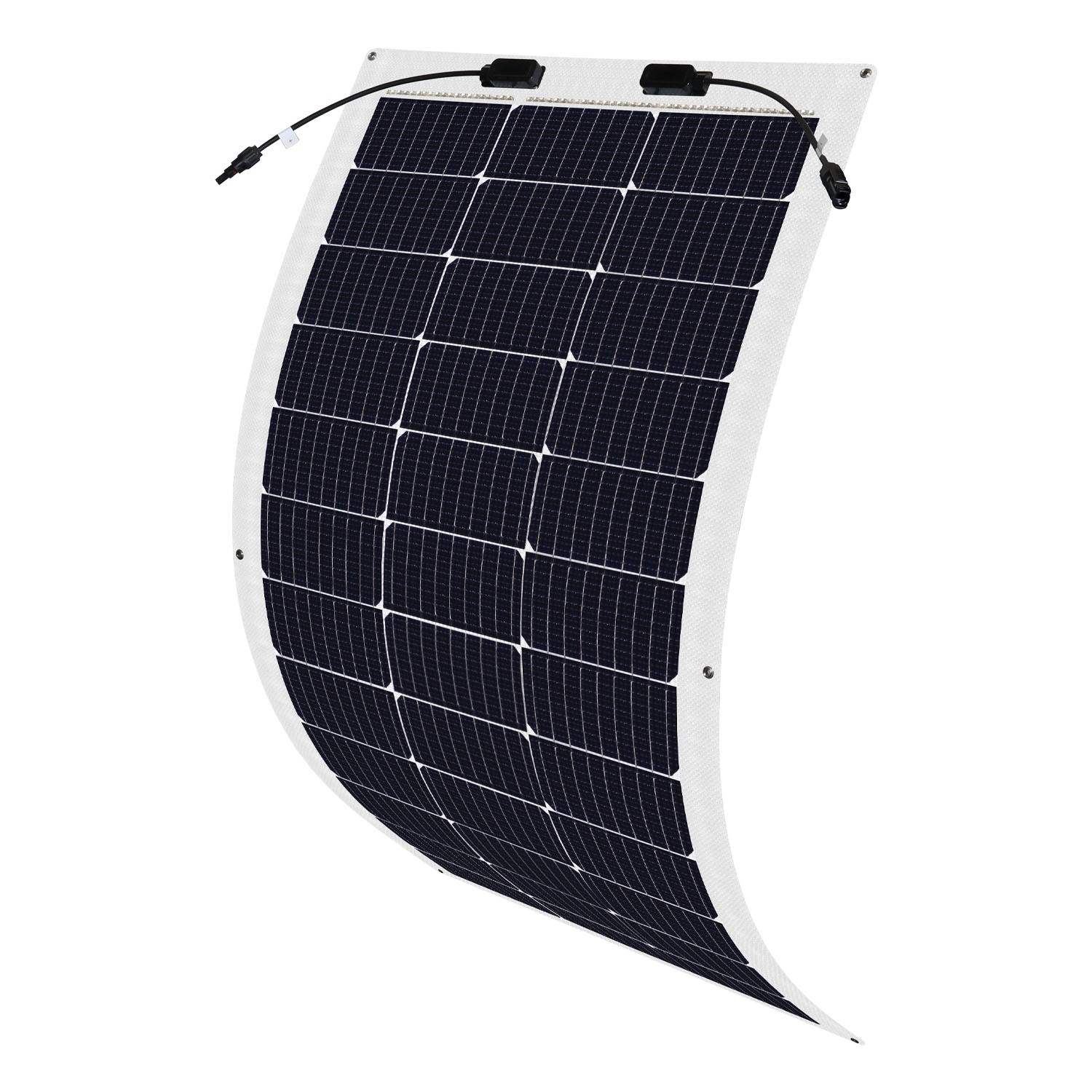 Mighty Max 100W 12V Mono Flex Solar Panel for RV CampingBoat Dock Battery Charge