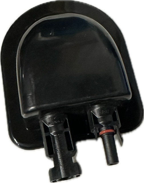 Weatherproof Solar Cable Entry Housing Solar Junction Box RV/Boat/Trailer