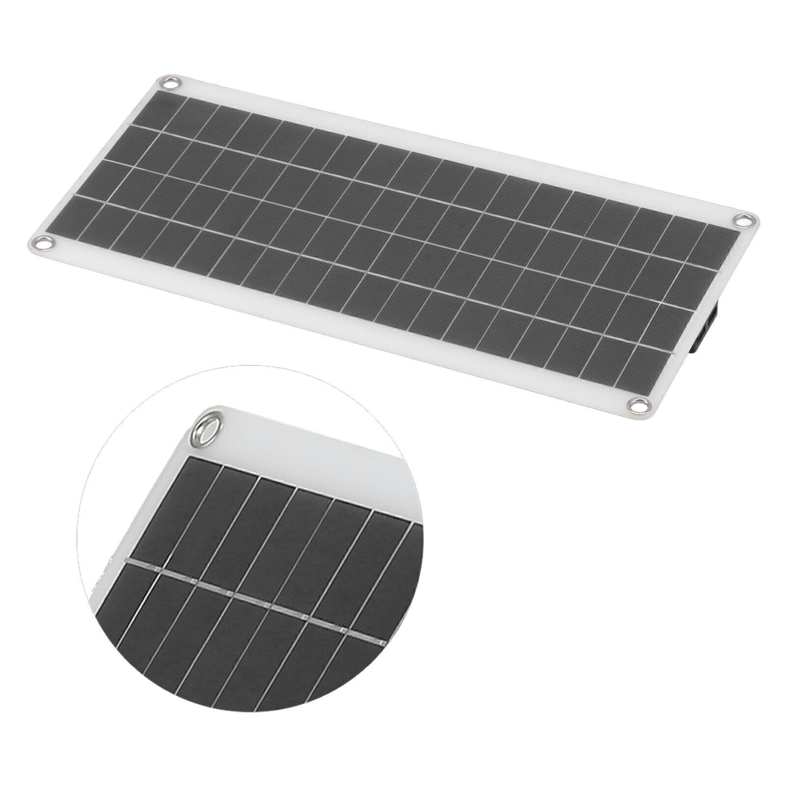 20W Polycrystalline Solar Panel Dual USB Battery Charger Power Supply
