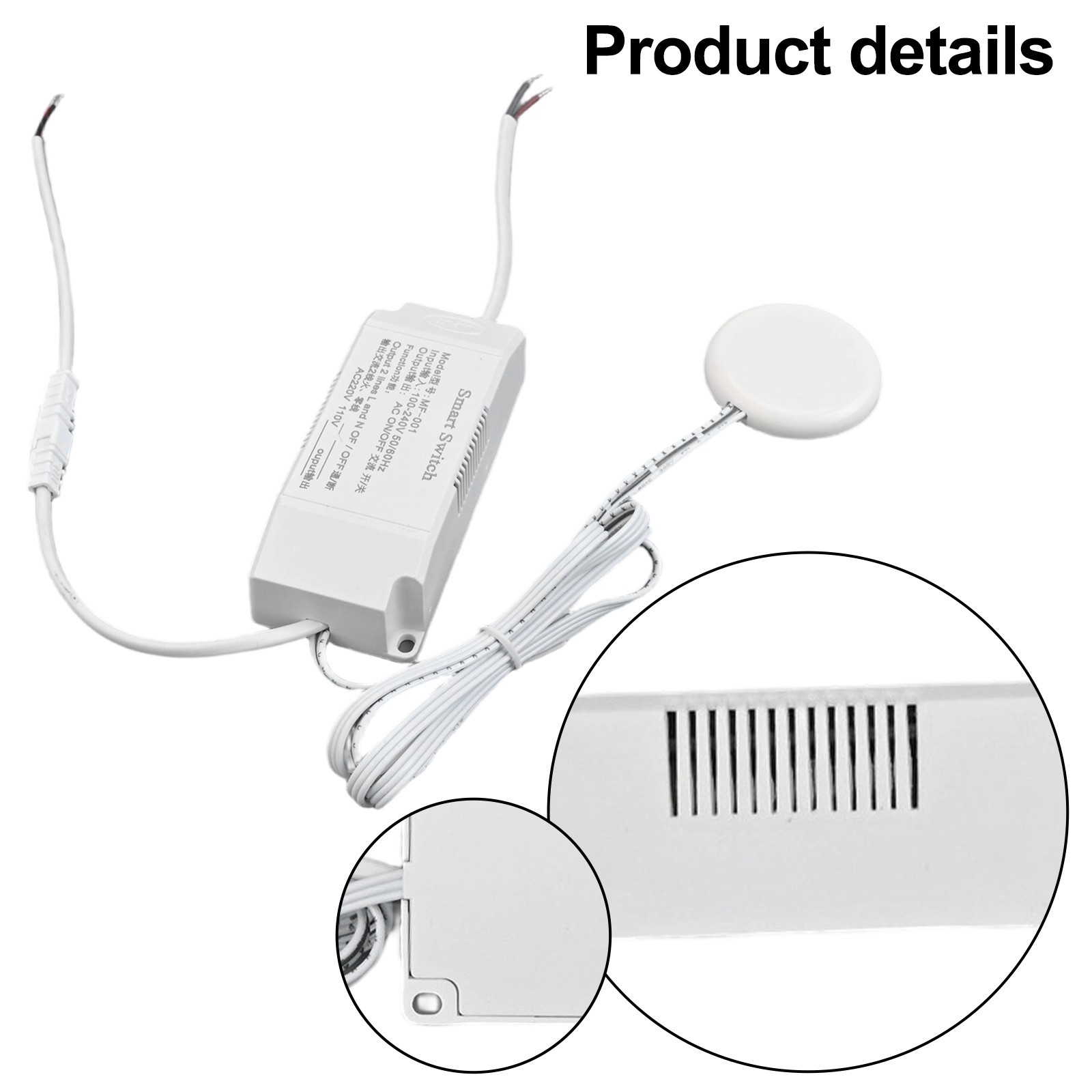 Wood Touch Sensor Switch Dimmable Functionality for Various Electrical Systems