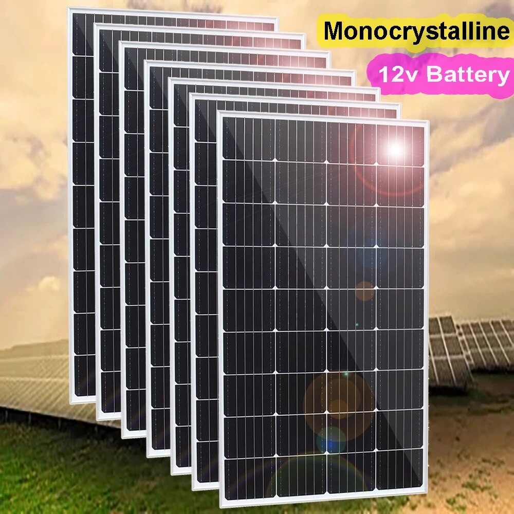 1400W Solar Panel 23% High Efficiency 200W PV Modual Caravan RV Solar Generator