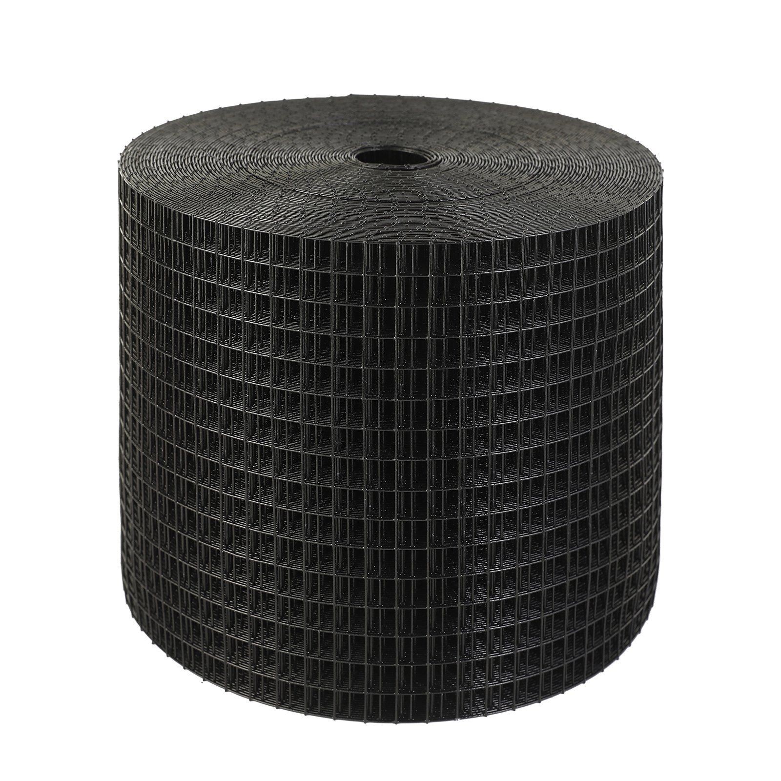6in x 100ft PVC-Coated Bird Guard Roll, 1/2in Square Galv Steel Mesh