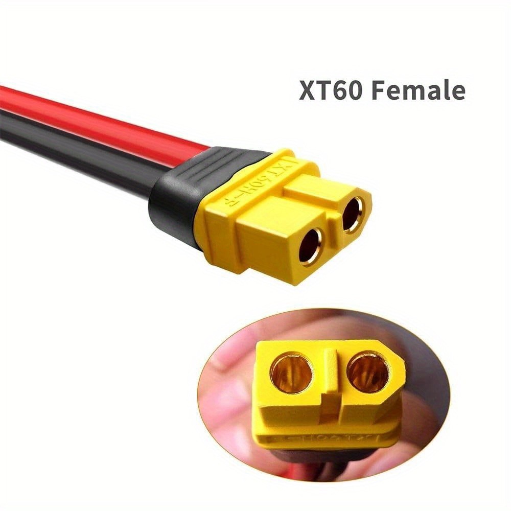 MC4 to Xt60 16FT Xt60 Connector Solar Charge Cable 12AWG Pure Copper Solar NEW