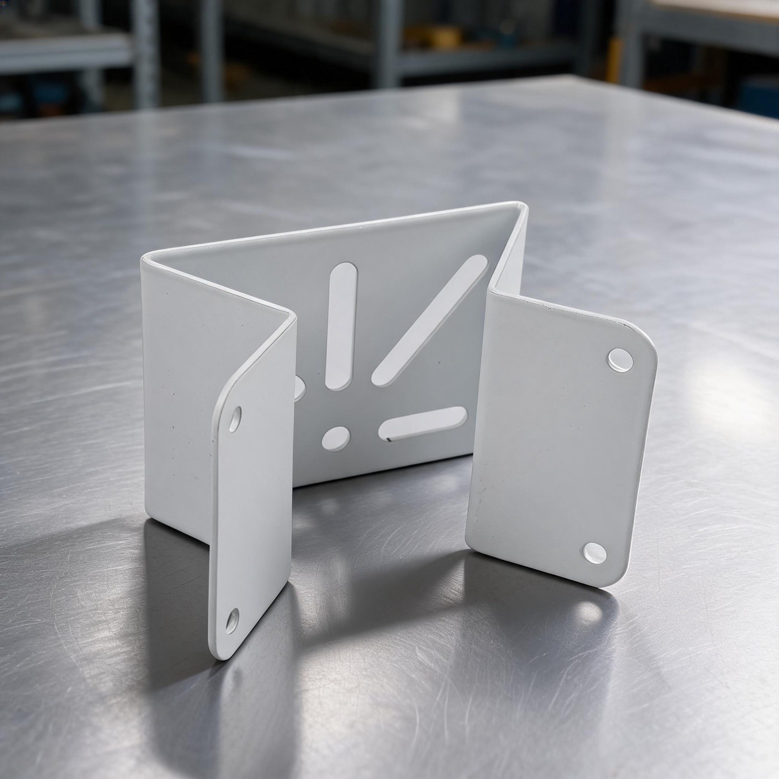 Wall-Mounted Corner Bracket for CCTV Security Cameras and Monitoring Systems