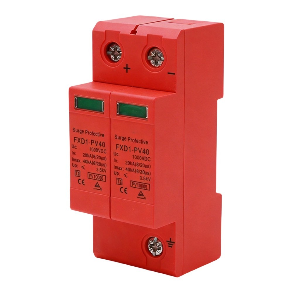 Photovoltaic 2P DC For Surge Protector Compatible DC1000V Rated Device